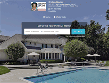 Tablet Screenshot of newhomesnc-sc.com